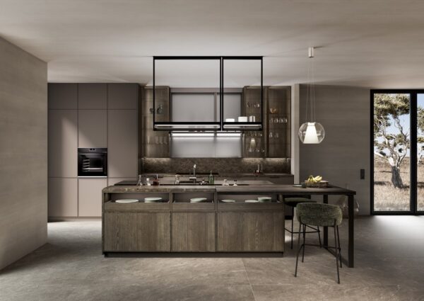 框景蘊生流動光影 引領現代廚房美學